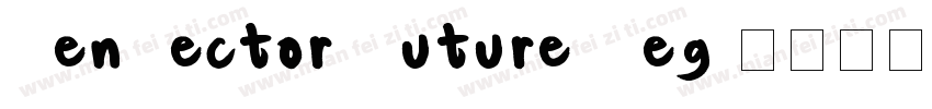 KenVector Future Reg字体转换